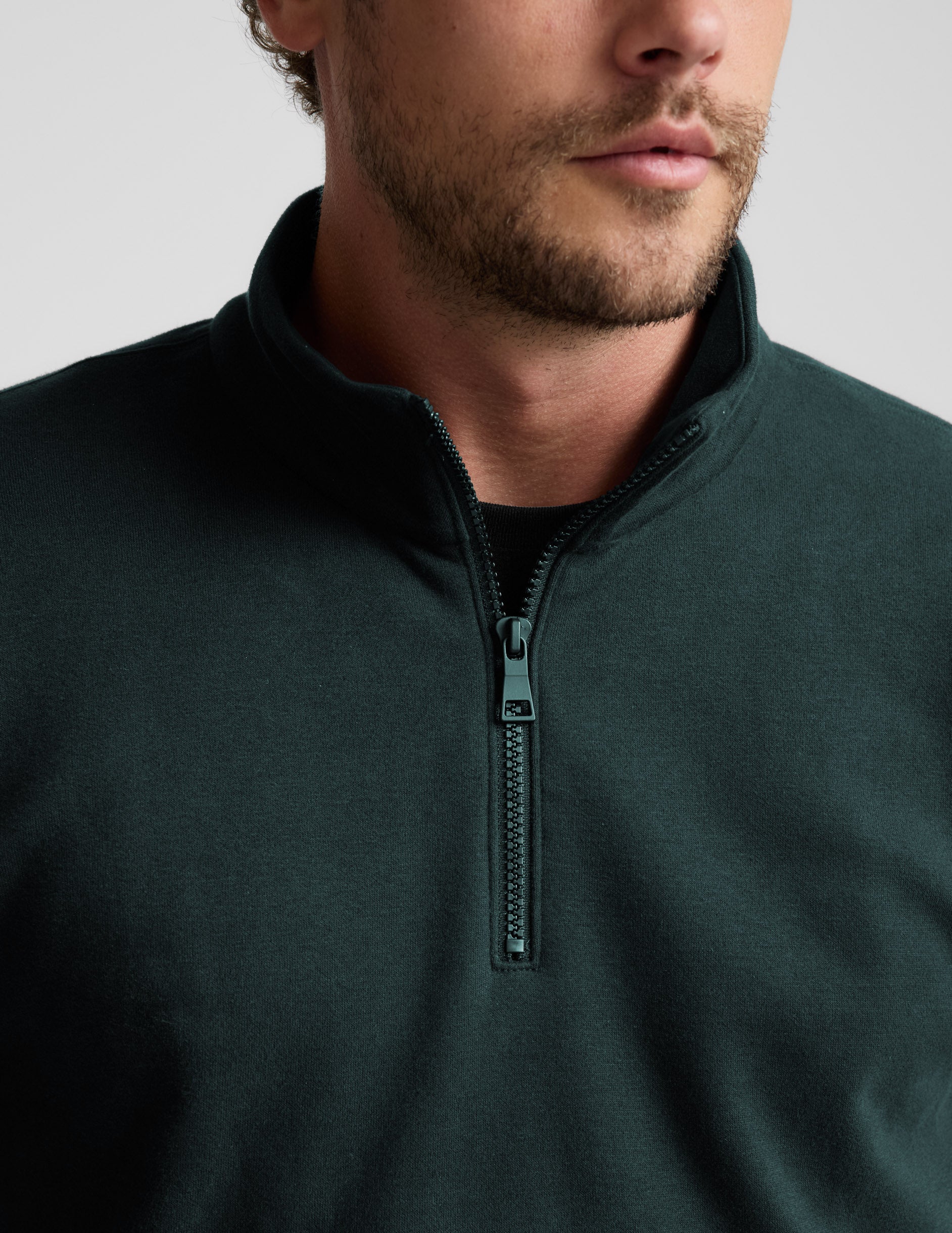 LuxeFleece Men's Half Zip Pullover - Image 5