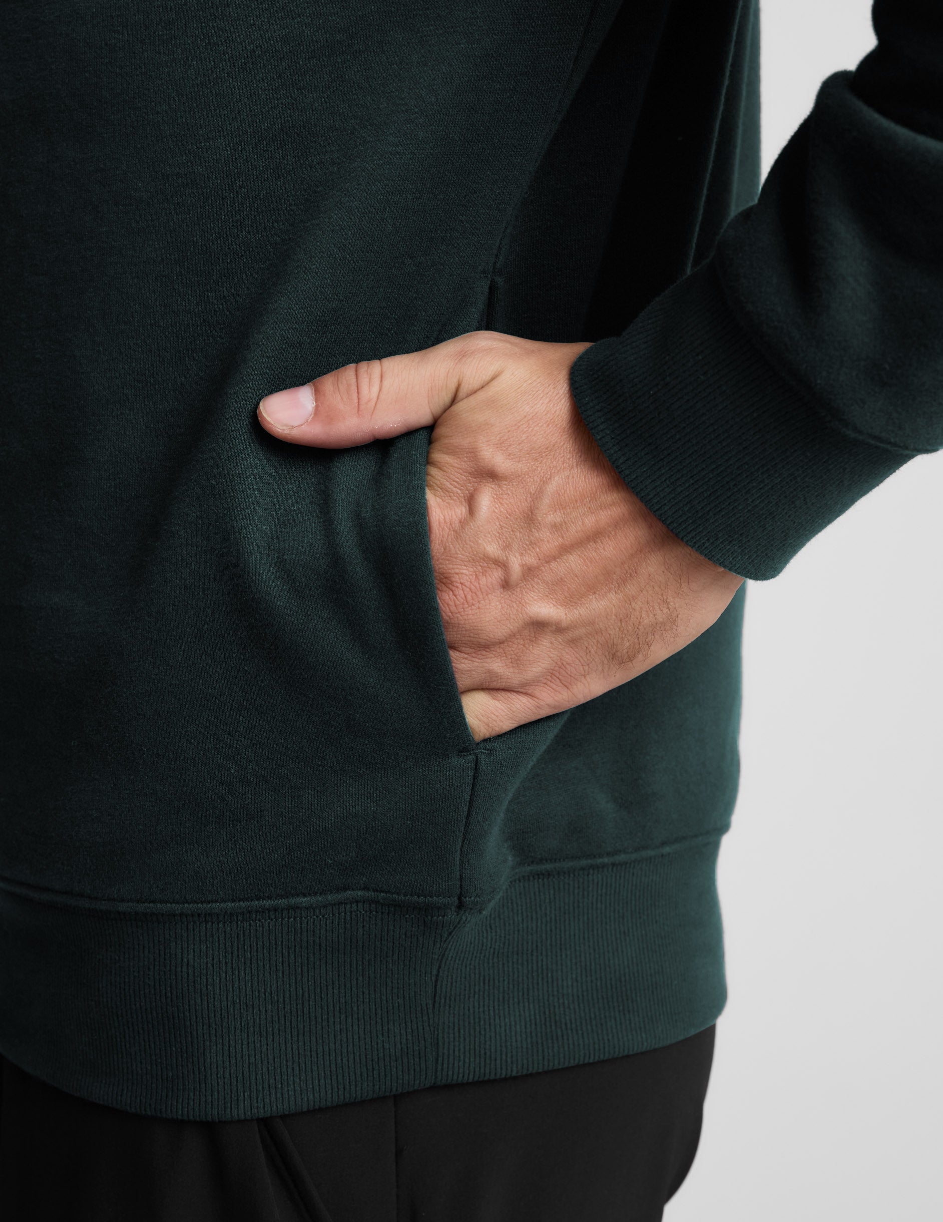 LuxeFleece Men's Half Zip Pullover - Image 4