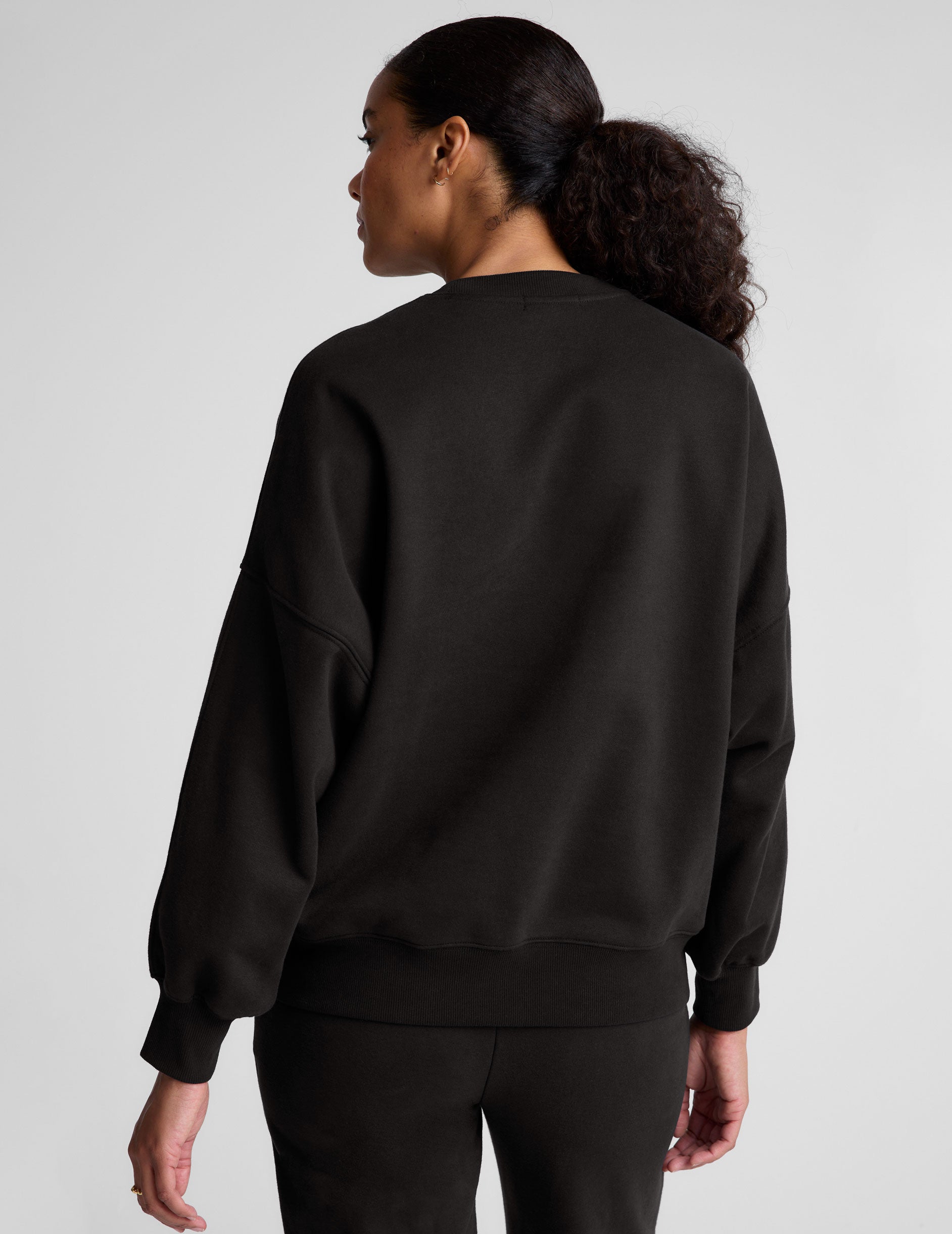 LuxeFleece Oversized Sweatshirt - Image 3