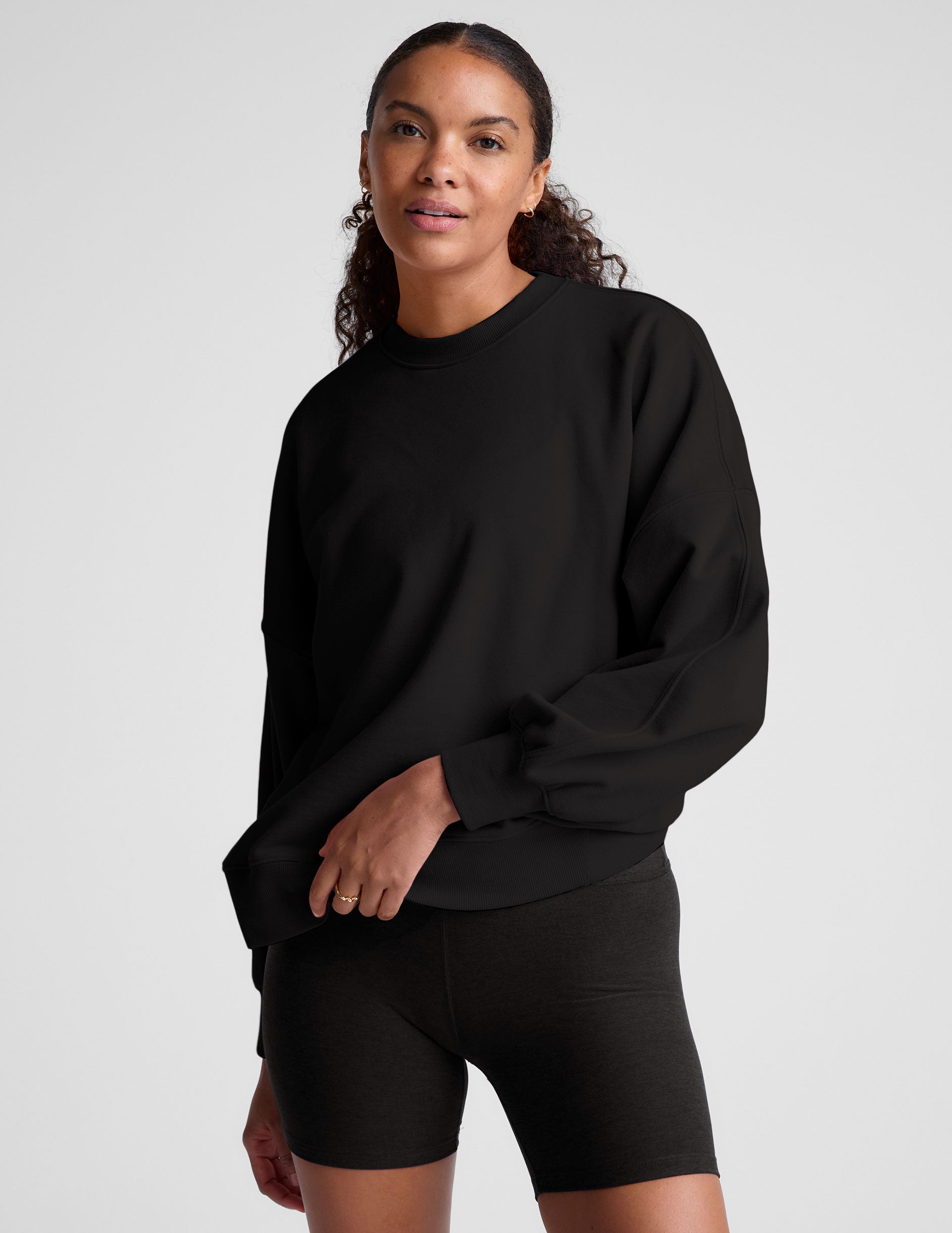 LuxeFleece Oversized Sweatshirt - Image 4