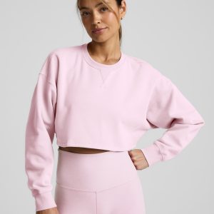 LuxeFleece Cropped Sweatshirt