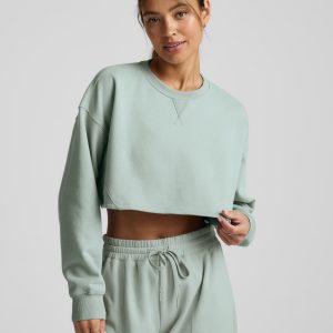 LuxeFleece Cropped Sweatshirt