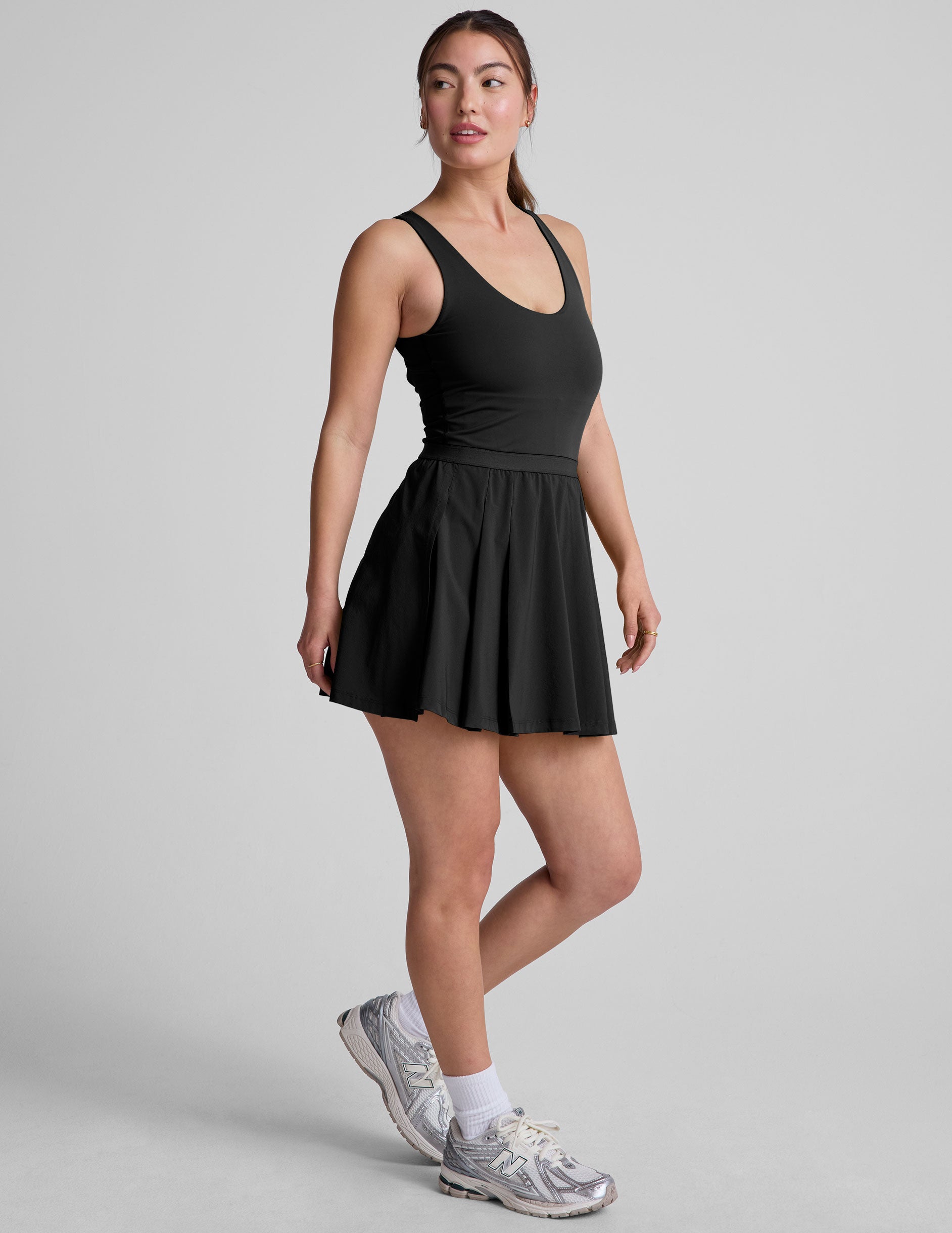 Score Pleated Dress - Image 6