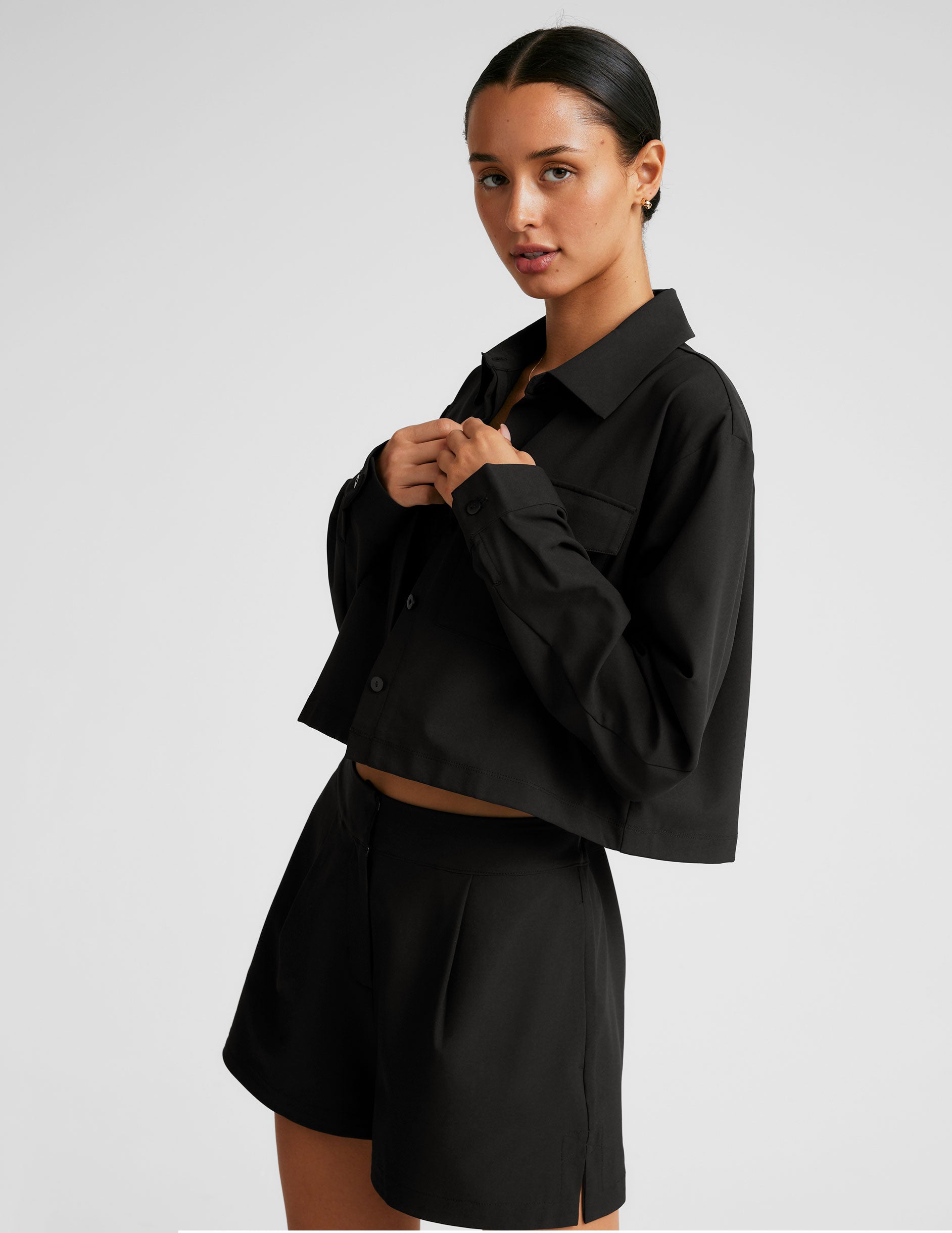 Midtown Cropped Jacket - Image 3