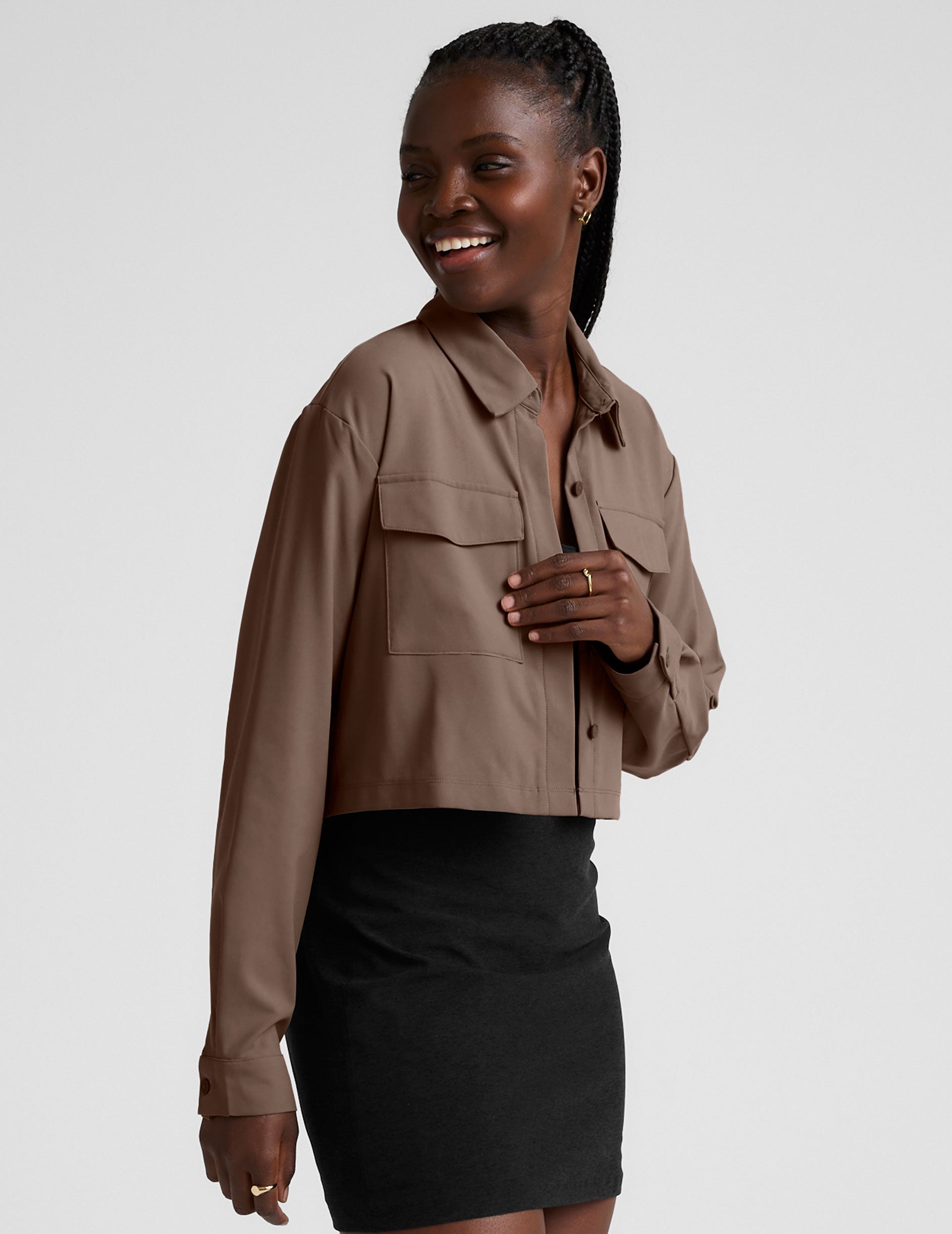 Midtown Cropped Jacket - Image 2