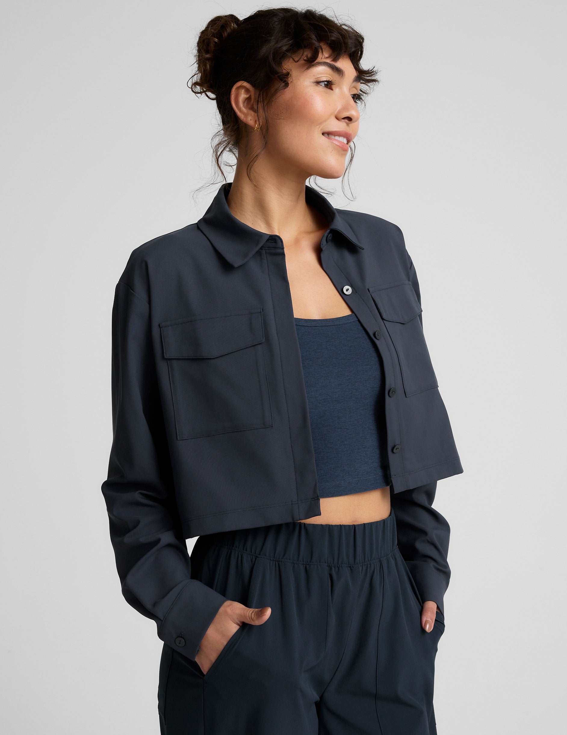 Midtown Cropped Jacket - Image 2