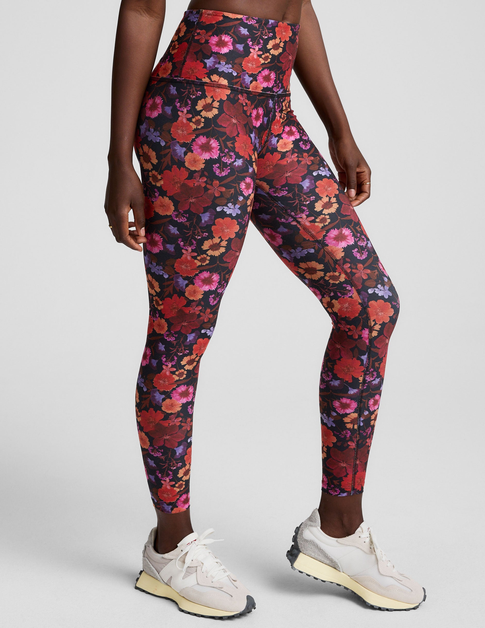 Summer Bouquet SoftMark High Waisted Midi Legging - Image 3