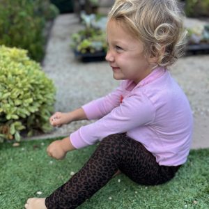 Espresso Leopard SoftMark Toddler Legging