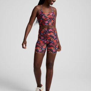 Summer Bouquet SoftMark Keep Pace Biker Short