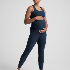 Spacedye Beyond the Bump Maternity Midi Jogger