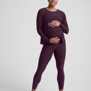 Spacedye Love the Bump Maternity Pocket Midi Legging