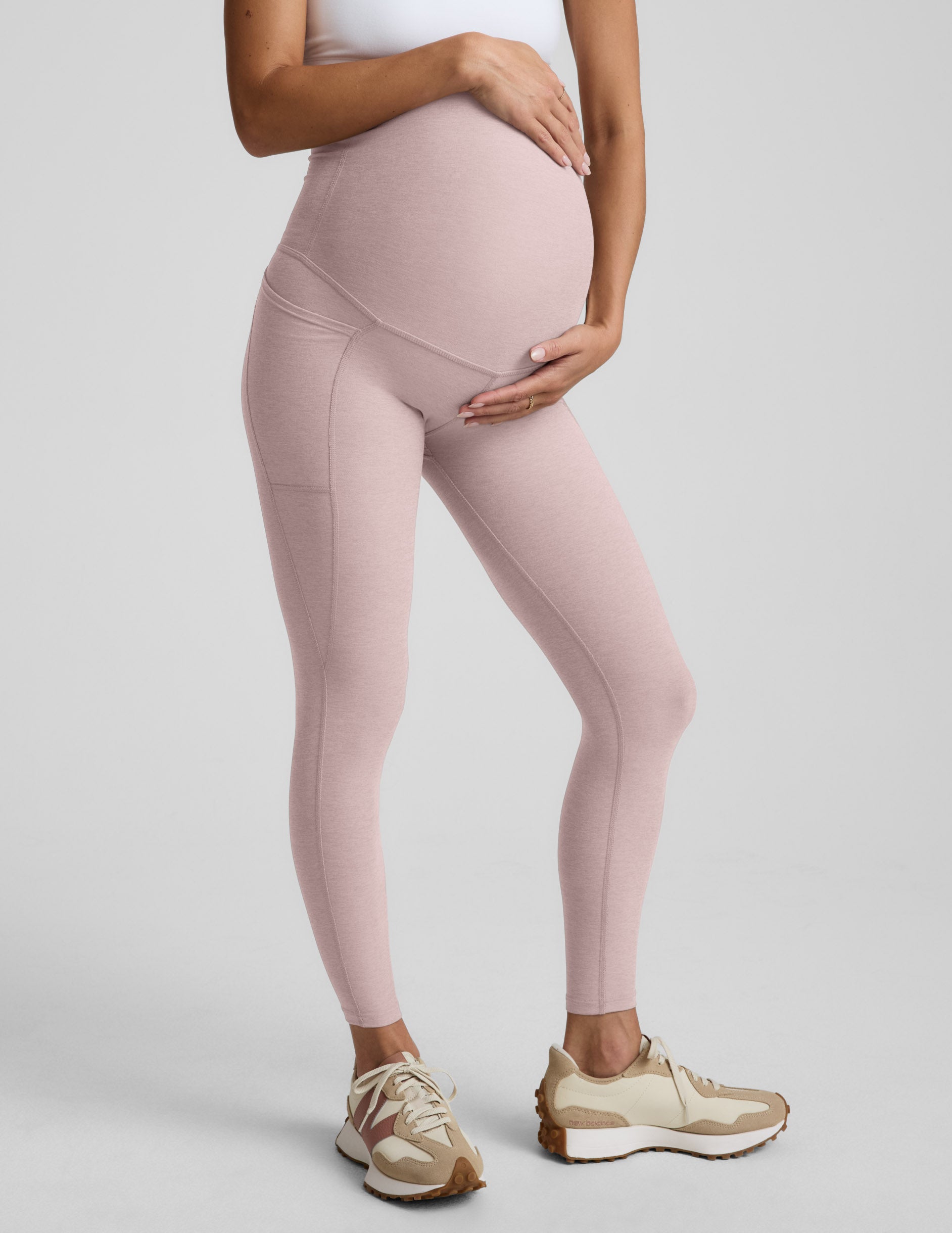 Spacedye Love the Bump Maternity Pocket Midi Legging - Image 3