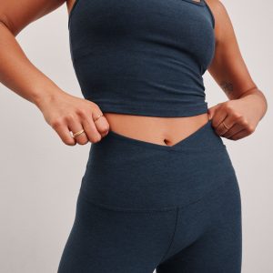 Spacedye At Your Leisure High Waisted Midi Legging