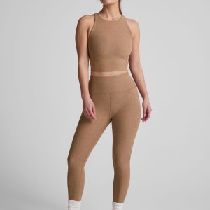 Spacedye Out Of Pocket High Waisted Capri Legging