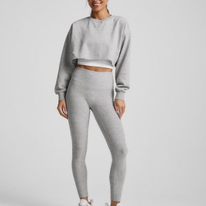 Spacedye No Front Seam Midi Legging