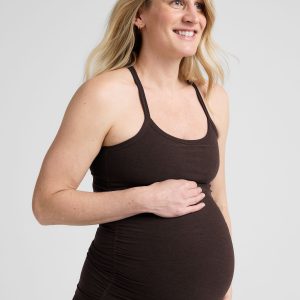Spacedye Keep Your Cool Maternity Slim Racerback Tank