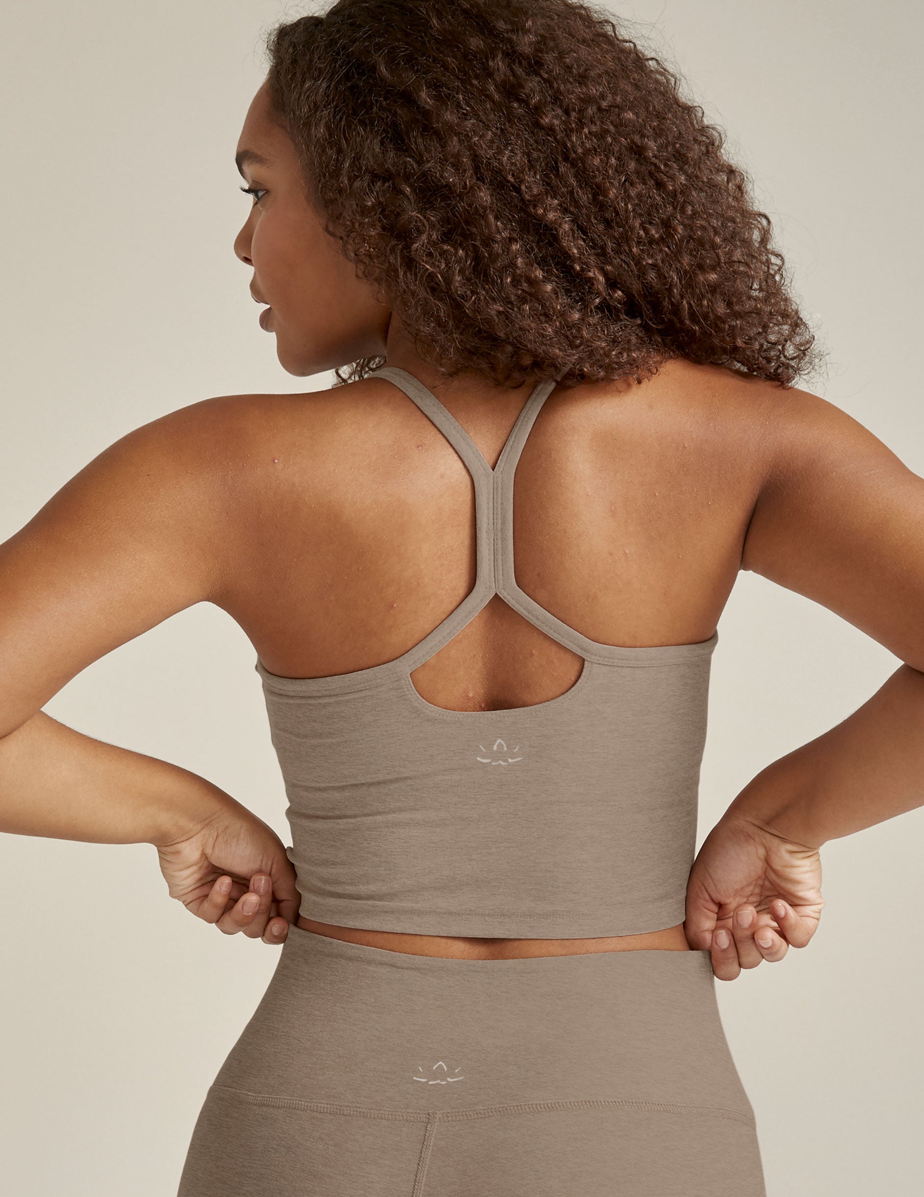 Spacedye Slim Racerback Cropped Tank - Image 7