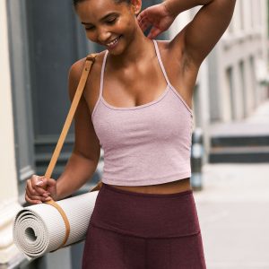 Spacedye Slim Racerback Cropped Tank