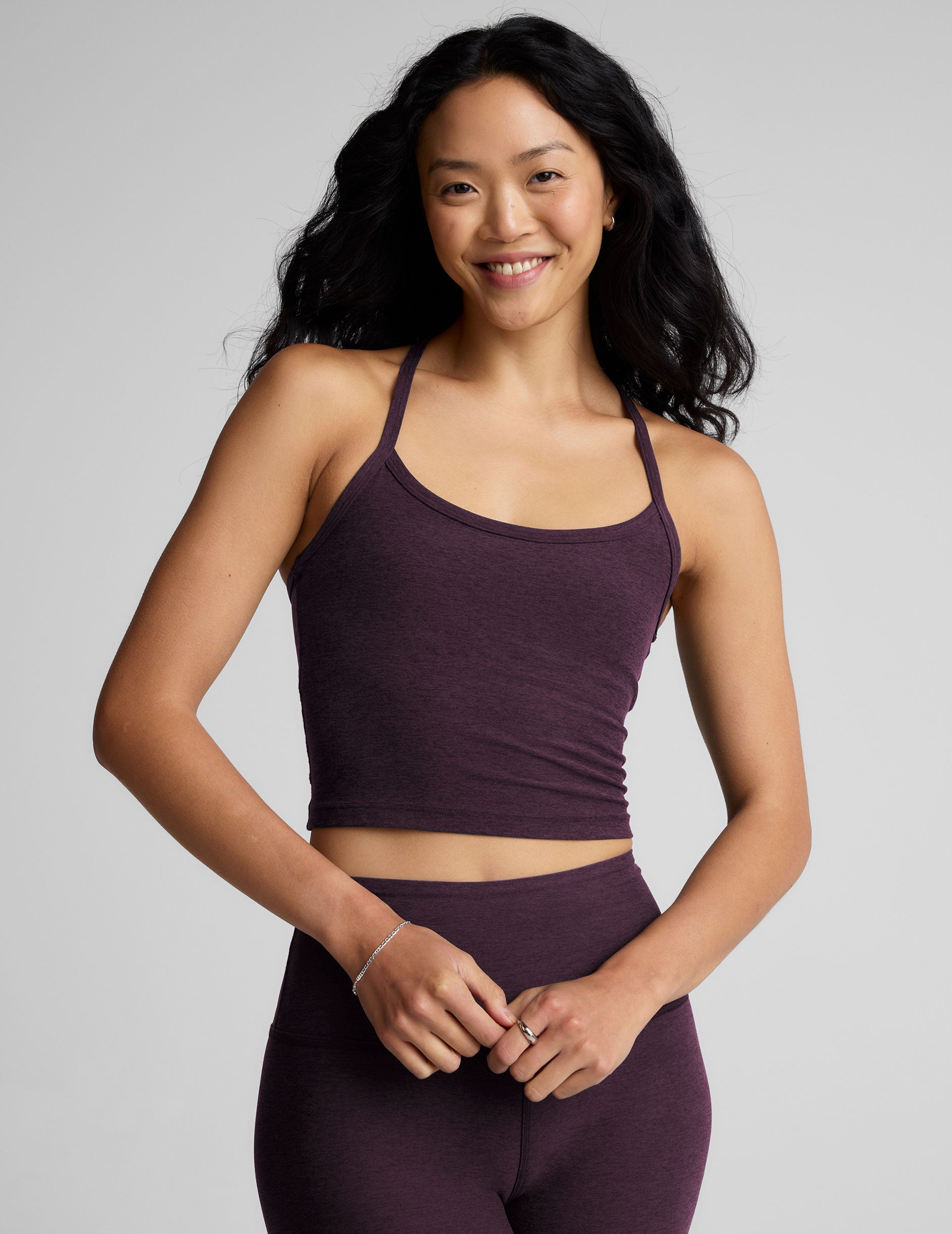 Spacedye Slim Racerback Cropped Tank - Image 2