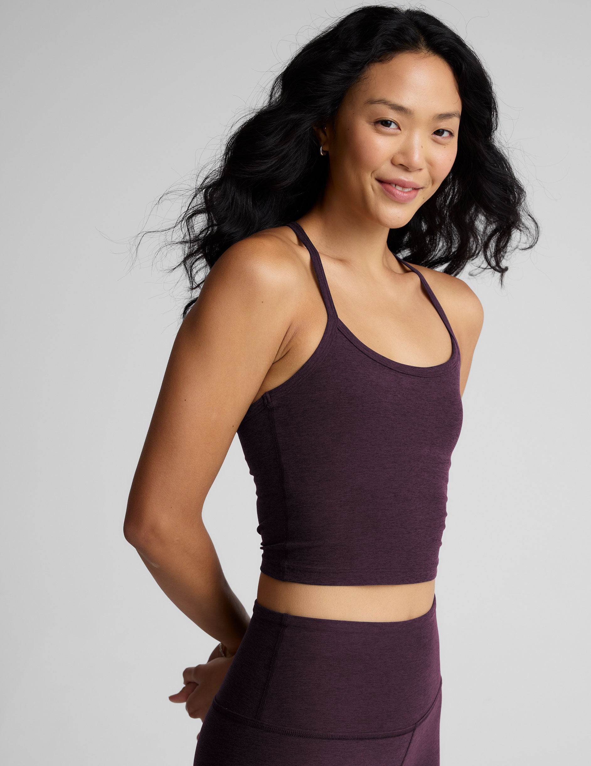 Spacedye Slim Racerback Cropped Tank - Image 3