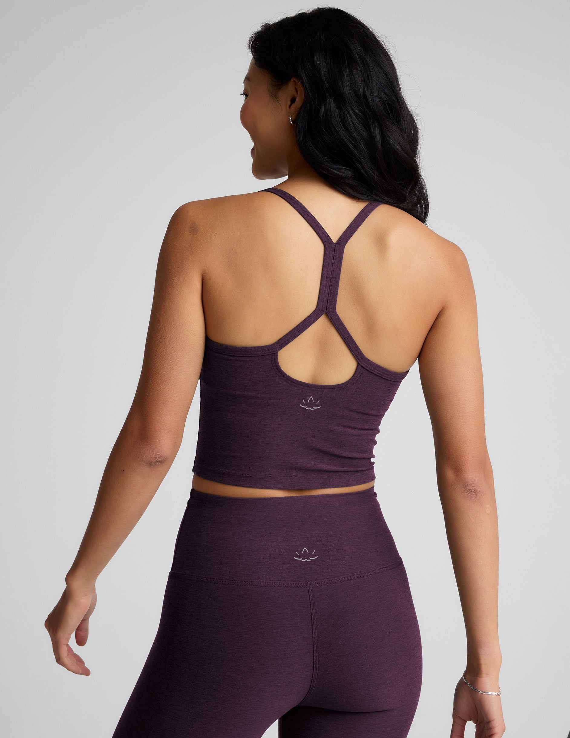 Spacedye Slim Racerback Cropped Tank - Image 4