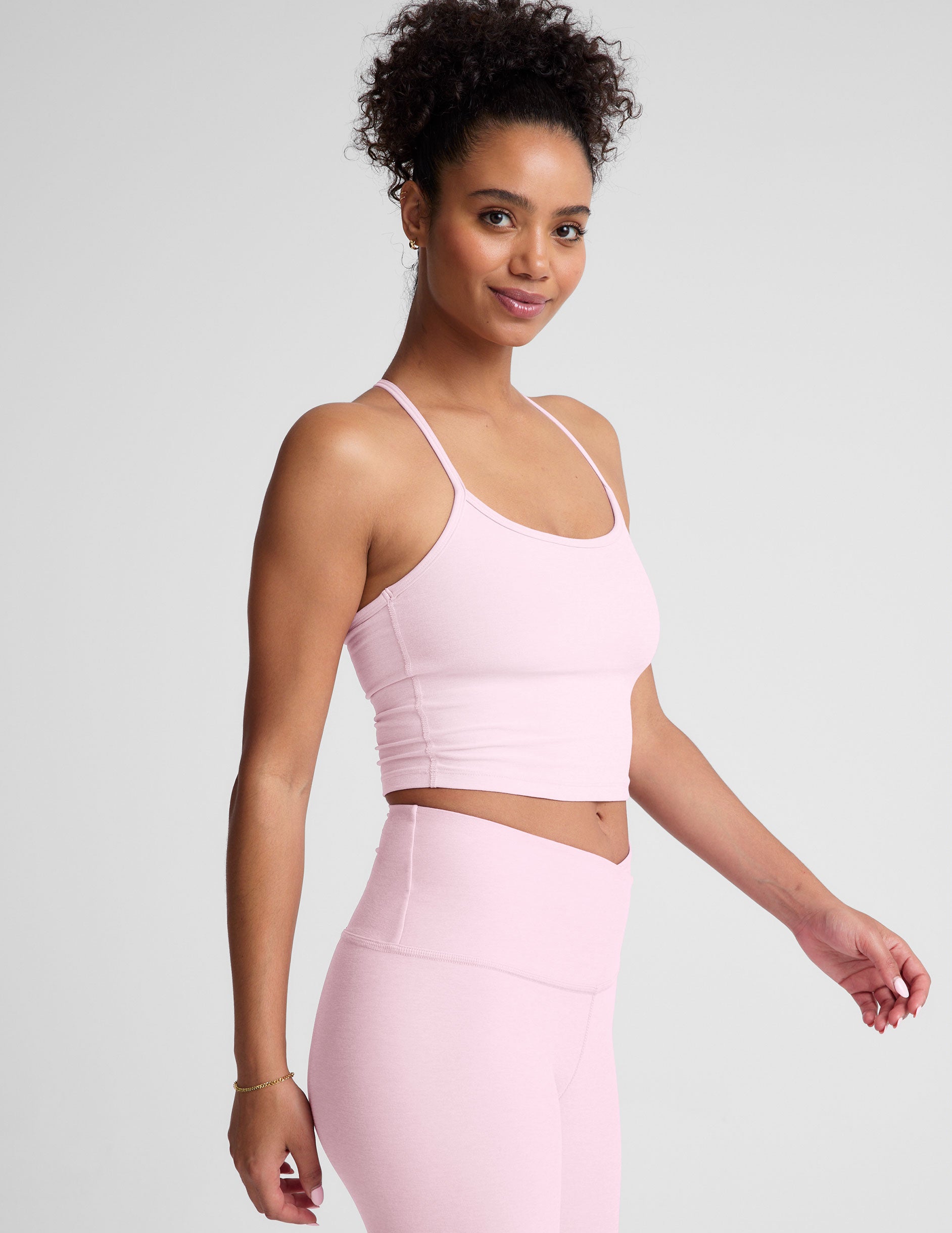 Spacedye Slim Racerback Cropped Tank - Image 3