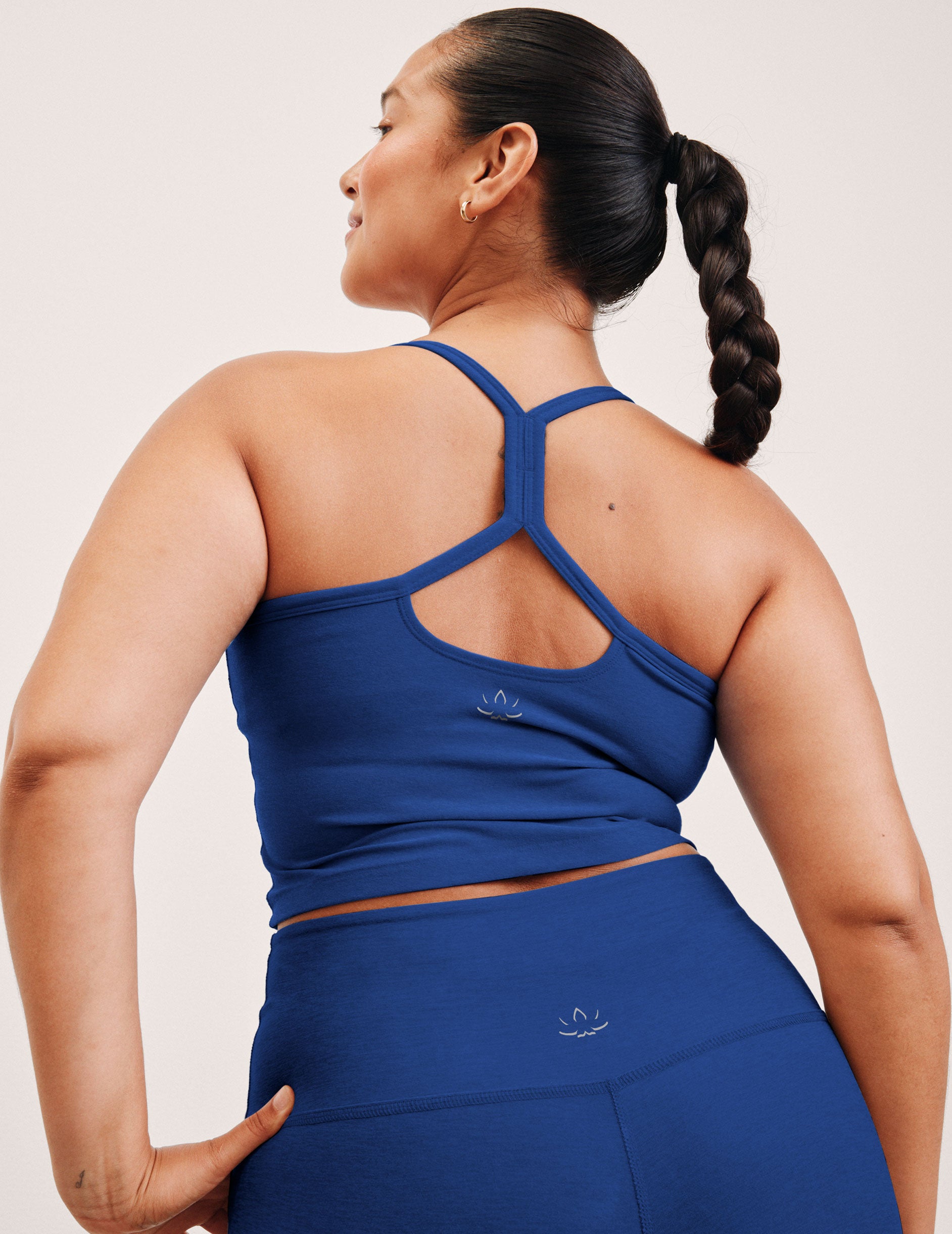 Spacedye Slim Racerback Cropped Tank - Image 2