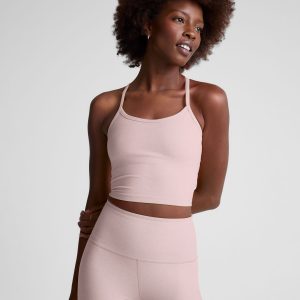 Spacedye Slim Racerback Cropped Tank