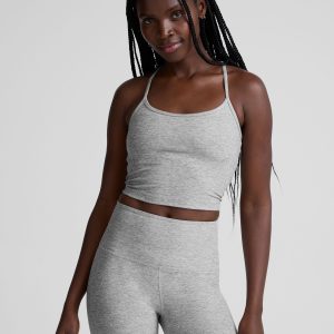 Spacedye Slim Racerback Cropped Tank