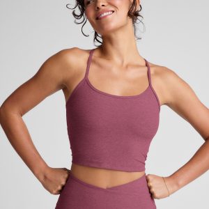 Spacedye Slim Racerback Cropped Tank