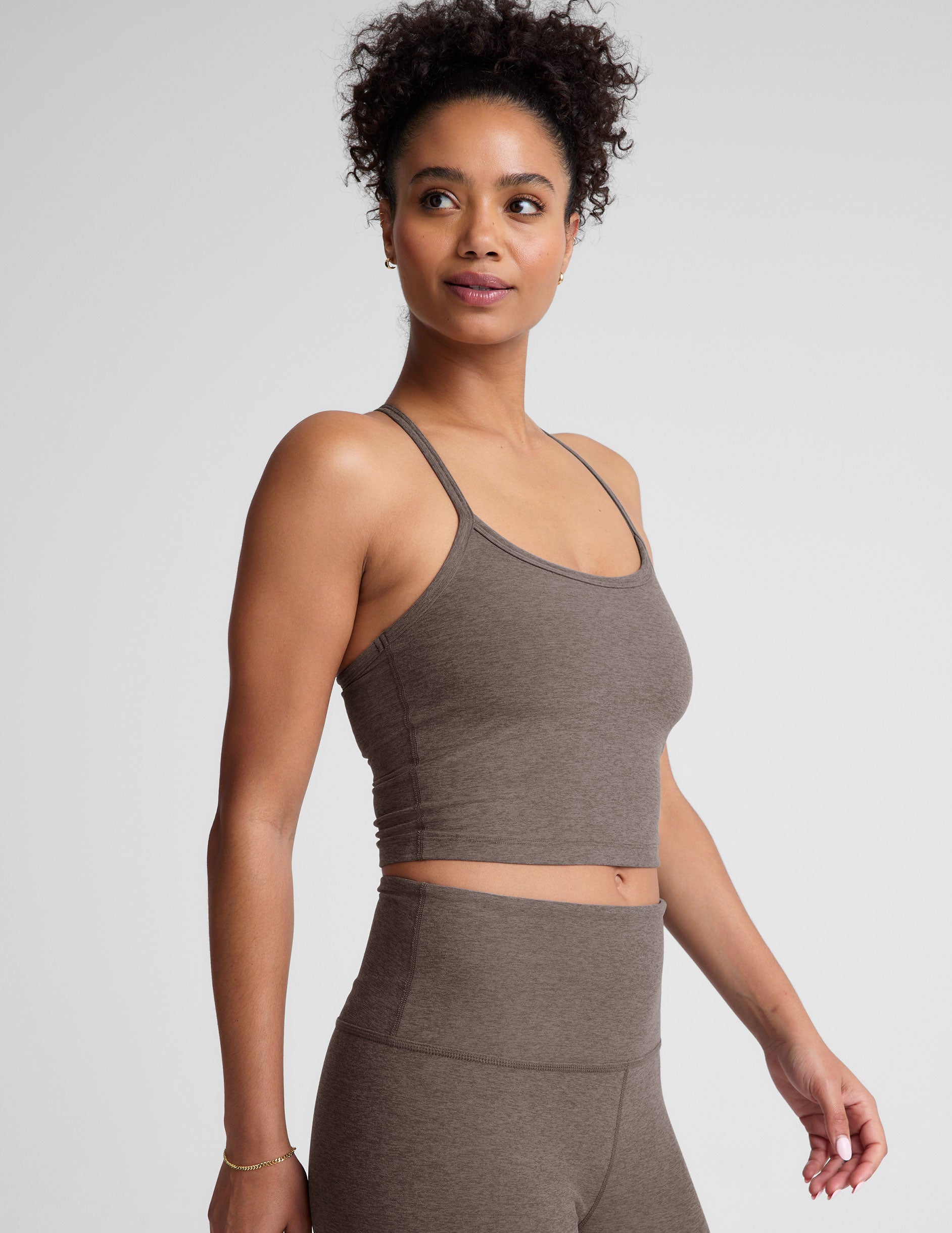 Spacedye Slim Racerback Cropped Tank - Image 2
