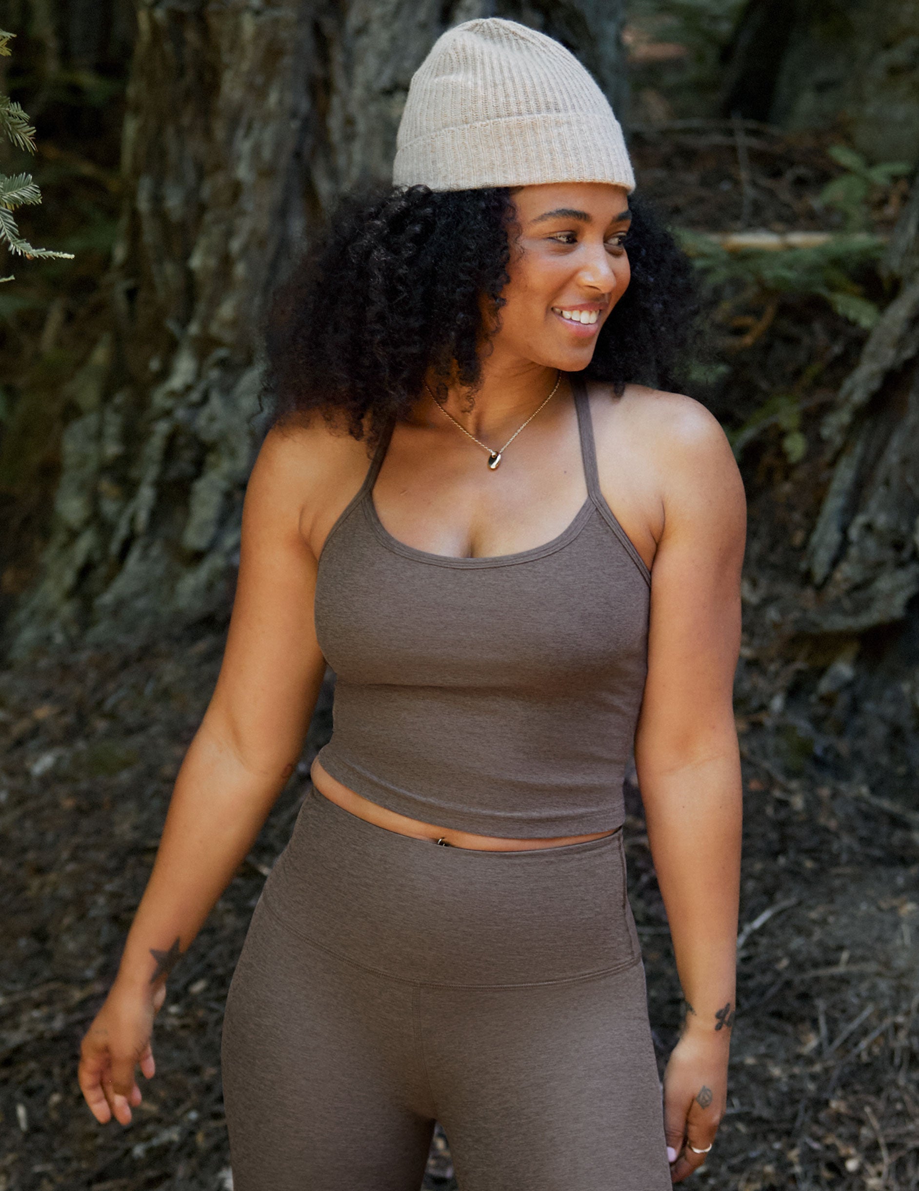 Spacedye Slim Racerback Cropped Tank - Image 5