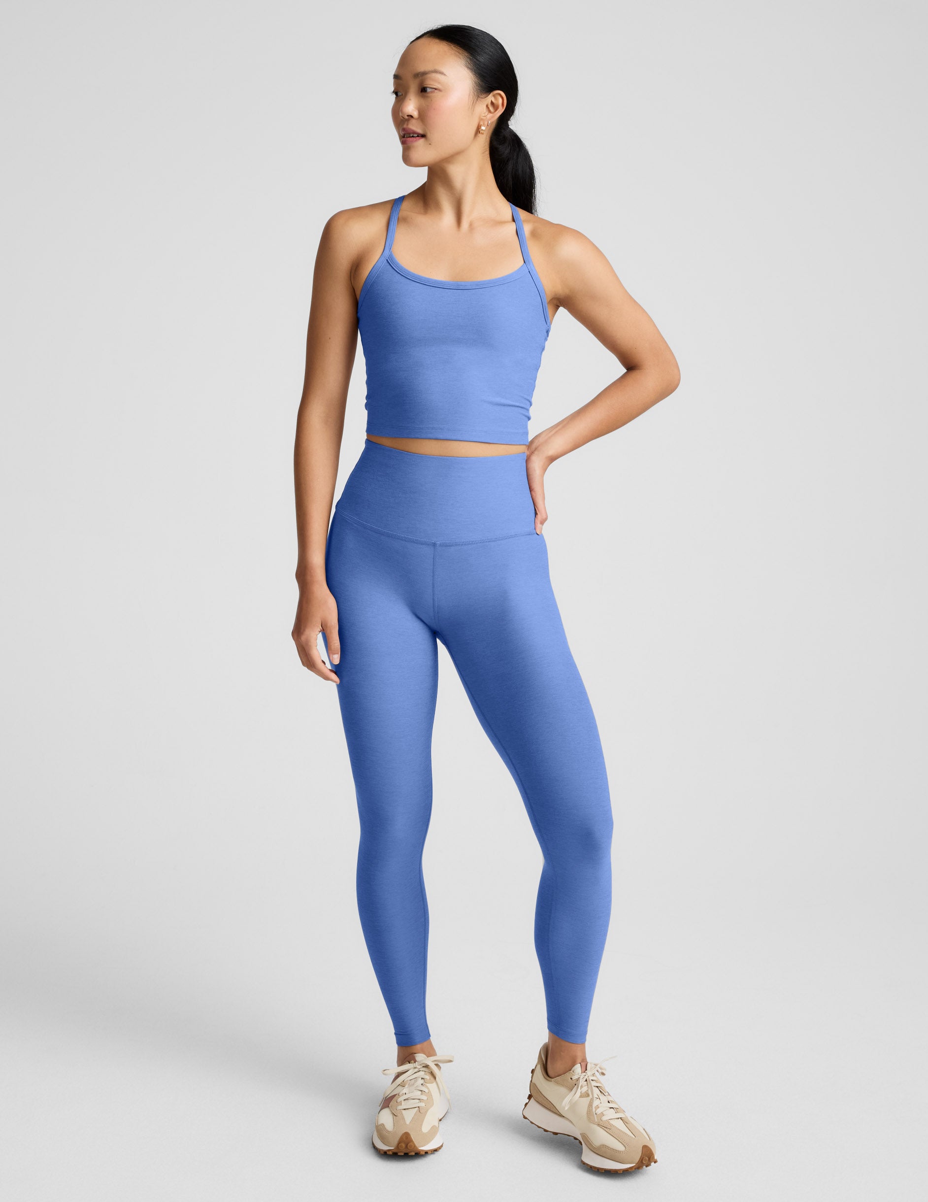 Spacedye Slim Racerback Cropped Tank - Image 2