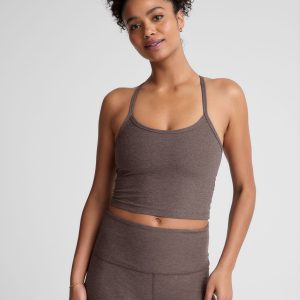 Spacedye Slim Racerback Cropped Tank