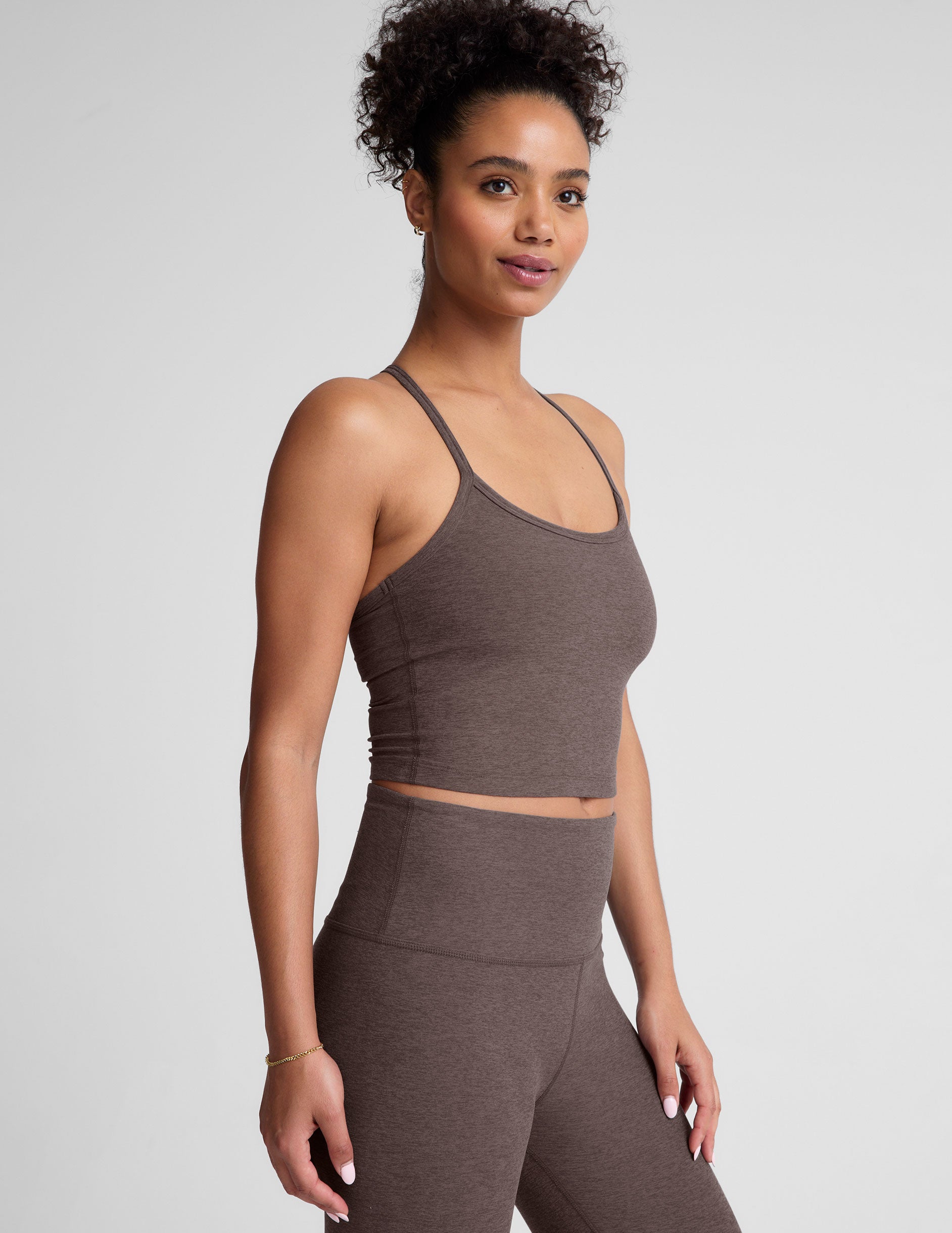 Spacedye Slim Racerback Cropped Tank - Image 2