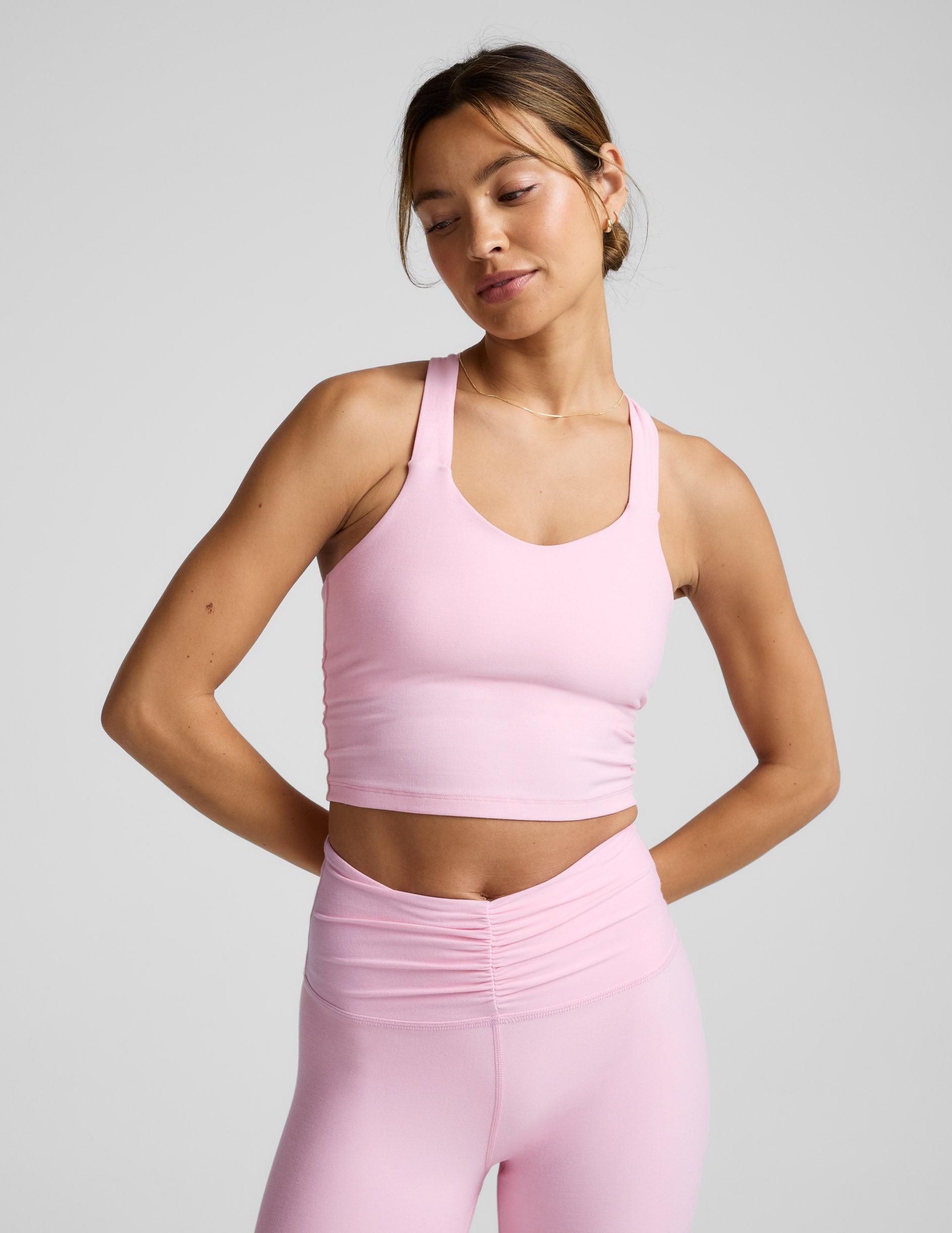 Spacedye Twist Through Cropped Tank - Image 3