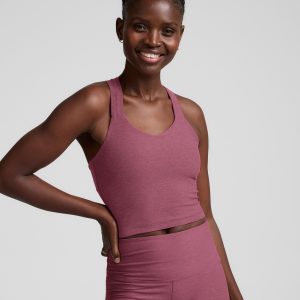 Spacedye Twist Through Cropped Tank