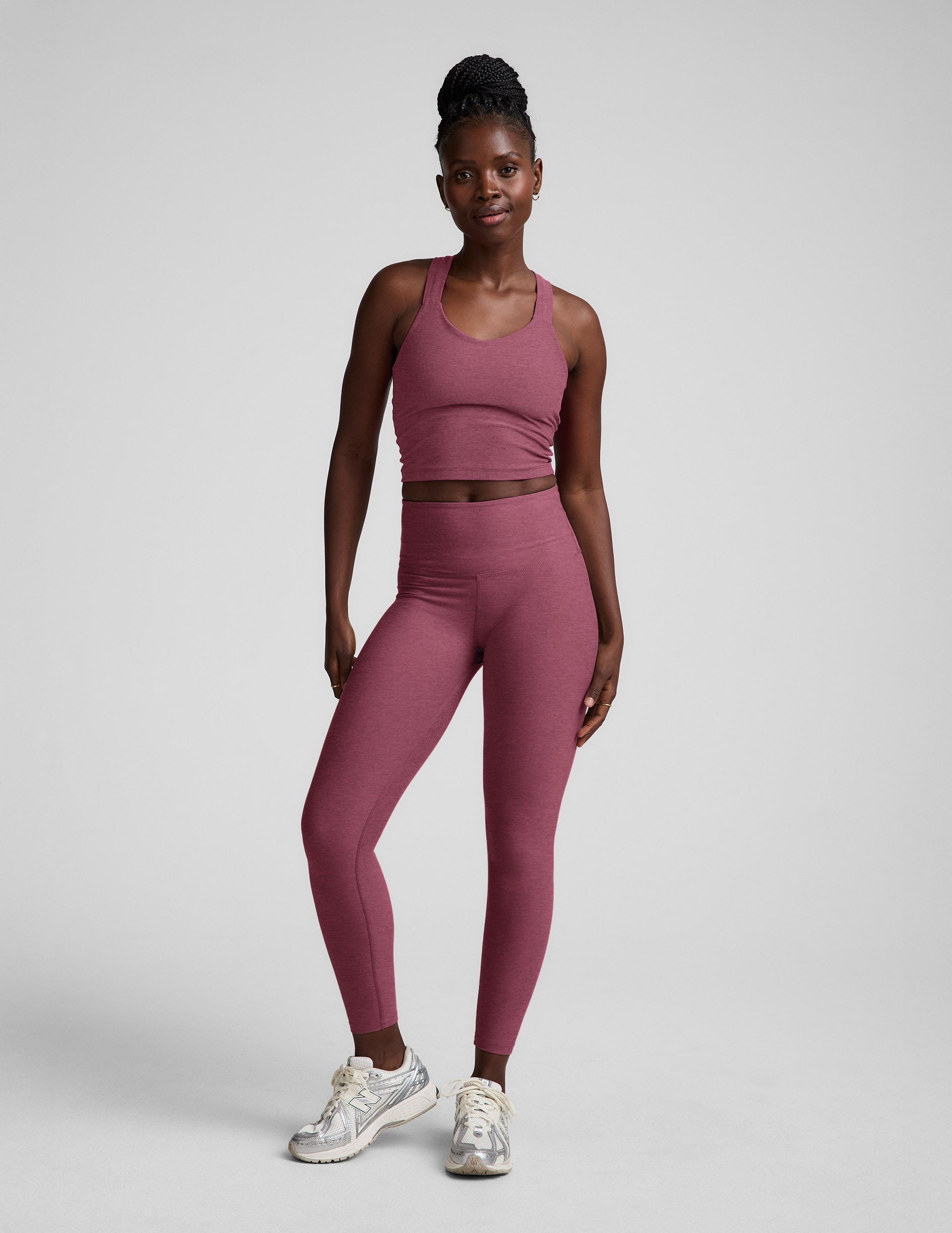 Spacedye Twist Through Cropped Tank - Image 2