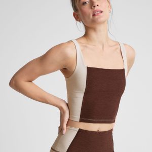Spacedye Vitality Colorblock Cropped Tank