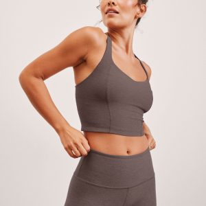 Spacedye Intensity Racerback Cropped Tank
