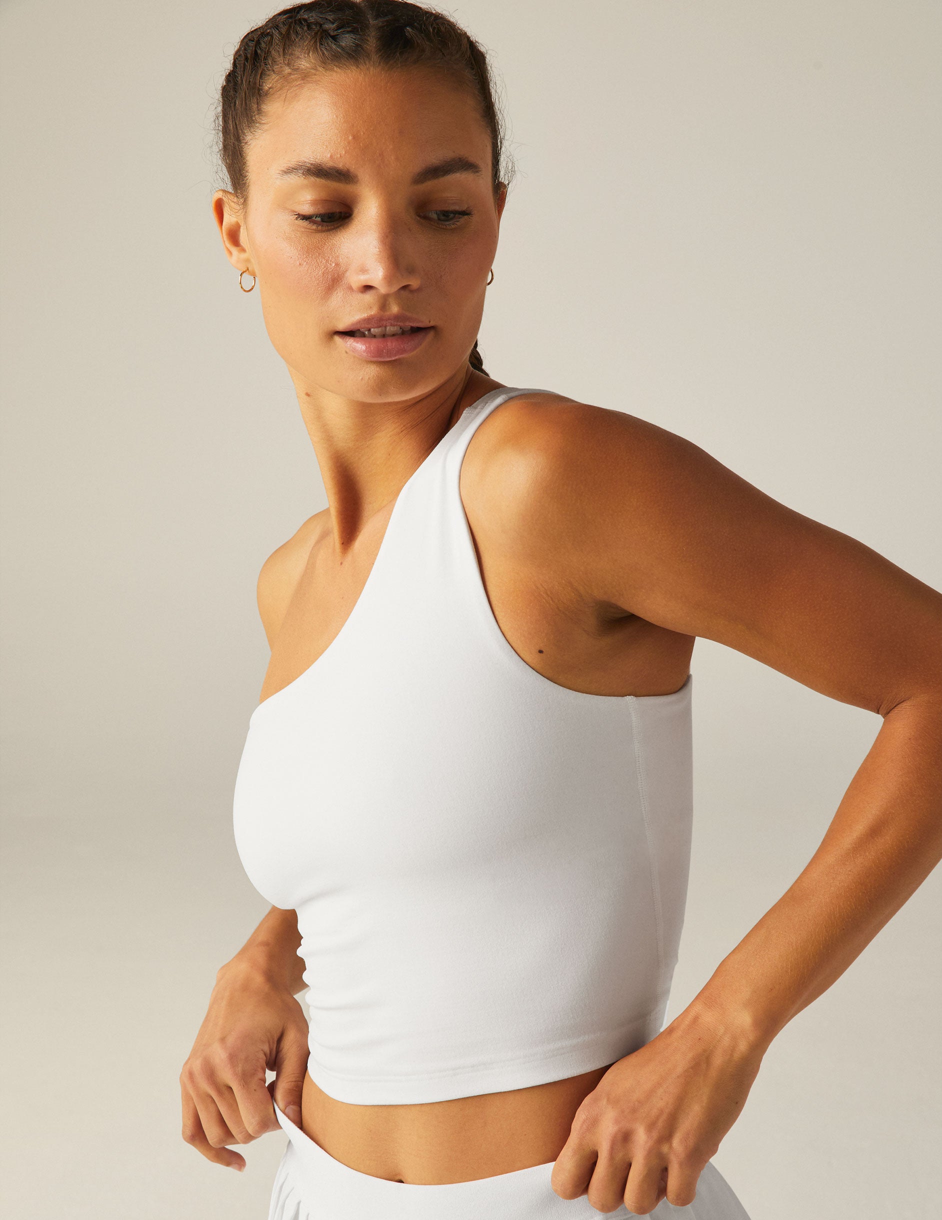 Spacedye The Bold Shoulder Cropped Tank - Image 2