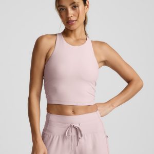 Spacedye High Neck Cropped Tank