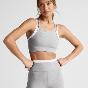 Spacedye Layered Long Line Bra