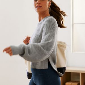 Ready For Anywhere Hi Lo Sweater