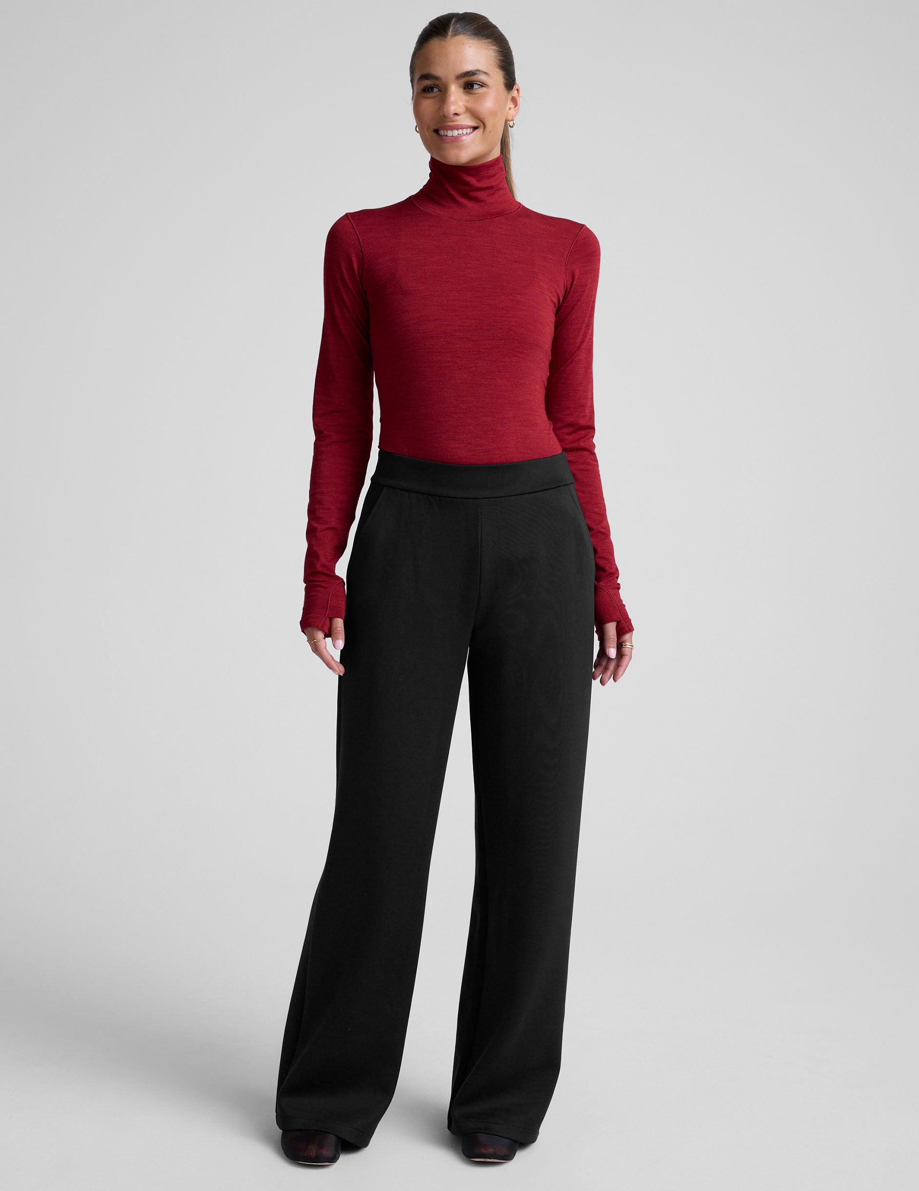 LuxeKnit Merino Wool Turtleneck - Image 5
