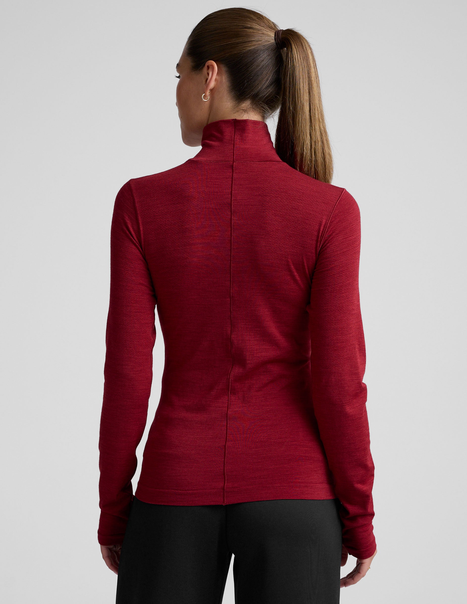LuxeKnit Merino Wool Turtleneck - Image 4