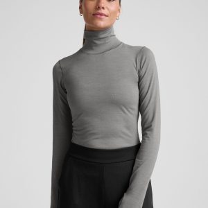 LuxeKnit Merino Wool Turtleneck